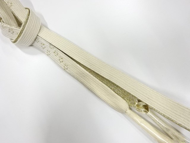 未使用品　正絹　手組帯締め